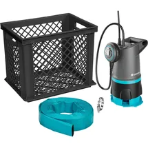 Gardena Hochwasser-Set 20000 BASIC Schmutzwasser-Tauchpumpe 20000 l/h 7m