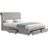 Hti-Living HTI-Living, Bett, Bett mit Stauraum 180 x 200 (180 x 200 cm)