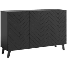 P & B Sideboard Phuket ca. 120x78 cm Schwarz