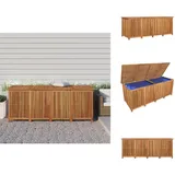 Vidaxl - Gartenbox 200x80x75 cm Massivholz Akazie - Holz Gartenbox - Outdoor Box - Gartenaufbewahrung - Gartenmöbel - Akazienholz