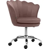 OTTO home Helleu Veloursstoff Rosa