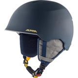 Alpina MAROI JR - Sicherer, Bruchfester & Individuell Anpassbarer Skihelm Für Kinder, ink-grey matt, 53-57 cm