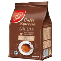Gut & Günstig 20er-Pack Kaffeepads »Espresso« braun