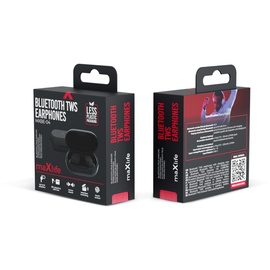 MaxLife In-Ear-Kopfhörer - Bluetooth 5.3 -Kopfhörer TWS MXBE-04 schwarz