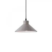 Ideal Lux Oil 1-flg. 25 cm Beton schwarz