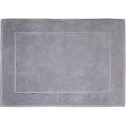 Badematte FRAMSOHN FROTTIER "Uni Basic Hotelmatte" Gr. 2, grau (graphit), H:11mm, Baumwolle, Badematten, große Farbpalette, Hergestellt in Österreich, Badezimmerteppich