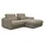 tenksom Ecksofa TENKSOM "Polsterecke, L-Form, Eckcouch, mit Federkern, inkl. Kissen", beige, B:225cm H:68cm T:171cm, Sofas, Ecksofa, legerer Sitzkomfort zum Entspannen und Verweilen
