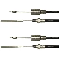 FKAnhängerteile 2 x Knott - Bremsseil 33921-1.06 Hüllenlänge: 730