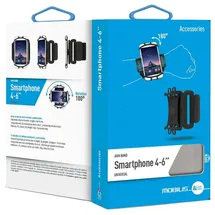 Mobilis Universal Wrist Mount/Armband 4-6'' - Schwarz