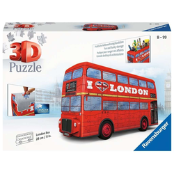 Ravensburger Puzzle London Bus - 3D Puzzle, Puzzleteile