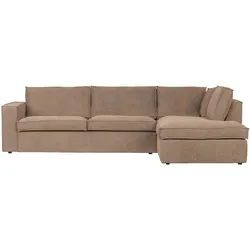 Ecksofa Freddie, Rechts, Sand