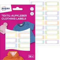 Avery Zweckform 36 AVERY Zweckform Namensetiketten farbsortiert 46,0 x