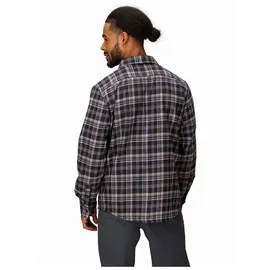 Marmot Langarmhemd Flanell Schwarz M