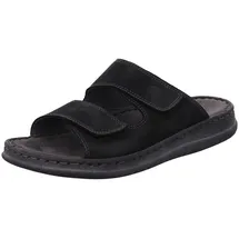 ROHDE Pantoletten Clogs Leder Klettverschluss Alassio 6240, Größe:41 EU