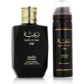 Lattafa Raghba Eau de Parfum 100 ml + Deo Spray 25 ml Geschenkset