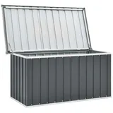 vidaXL Gartenbox Grau 129x67x65 cm