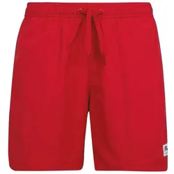 FILA Herren Badeshorts - STADE, Woven Boxer, Badehose, Logo, uni Rot S