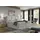 MID.YOU Boxspringbett, - hellgrau - H3/H4 - Bettkasten, - inklusive Topper - 160x200 cm,