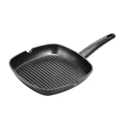 TESCOMA Grillpfanne Antihaft Steak-Bratpfanne Pfanne Gemüsepfanne Ø 26 cm