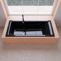 Kaldewei PURO STAR Rechteck-Badewanne mit seitlichem Überlauf, Einbau, 255800013701,