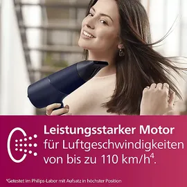 Philips BHD510/20 5000 Series Haartrockner Blau/Metallic (2300 Watt)