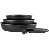 Sitram Sitramovible Pfannen-Set 3-tlg. 20 cm + 24 cm + 28 cm