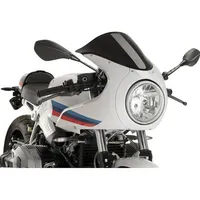 PUIG Racingscheibe für BMW R Nine T Racer 17-18 Schwarz