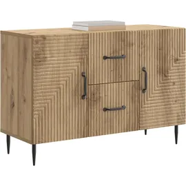 vidaXL Sideboard 89 x 34,5 x 60 cm Beige / Braun