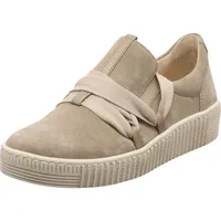 Gabor Slipper & Mokassin 333.12, Rauleder, Grau, Damen - Beige