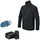 Bosch Professional GHJ 12+18V XA Beheizbare Jacke schwarz 2XL inkl. Akku