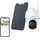 Reolink 3MP Pan Tilt Akku- Überwachungskamera Außenbereich Personen-/Fahrzeugerkennung,2,4 GHz WLAN,Solarbetrieben,2 Wege-Audio - Weiß