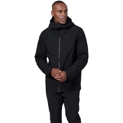 Odlo Winterjacke Ascent S-Thermic mit Kapuze (Isolierjacke, wind- und wasserdicht, atmungsaktiv) schwarz Herren