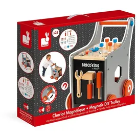 Janod Brico'Kids Magnetischer Werkstattwagen 25-tlg.