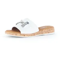 Gabor Pantolette weiß 40,5 EU