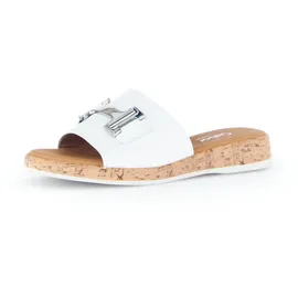 Gabor Pantolette weiß 40,5 EU