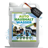 Qindoo 5L Destilliertes Wasser Auto Haushalt DIY - Aqua Dest, 5 Ltr. Kanister (5 Liter)
