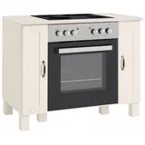 Home Affaire Herdumbauschrank Alby 100 x 85 x 60 cm Weiß