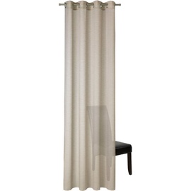 Neutex for you! Vorhang »Allure«, (1 St.), Ösenschal mit Metallösen, Breite 140 cm, nach Maß, braun