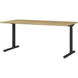 Germania Schreibtisch GW-Profi 2.0 160 cm Grandson-Eiche-Nachbildung/schwarz