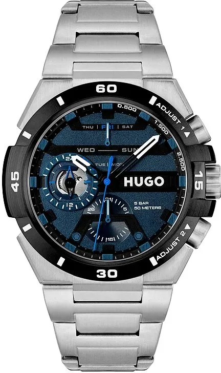Hugo Herrenuhr 1530337 - schwarz