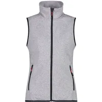 CMP Heavy Fleece 3h55766 Weste - Silver / Campari - M