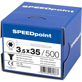 SPAX Speedpoint Universalschraube tx Verzinkt Teilgewinde Se