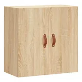 vidaXL Wandschrank Sonoma-Eiche 60x31x60 cm Holzwerkstoff Vidaxl