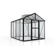 Vitavia Zeus 8100 Alu schwarz ESG 3 mm/Dach HKP 10 mm  8,1 m2