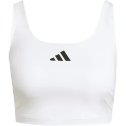 adidas Performance Optime Workout Low Support Sport-BH Damen JZ6028 - white M
