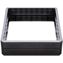 GARANTIA Ergo Quadro L 80 x 80 x 25 cm grau