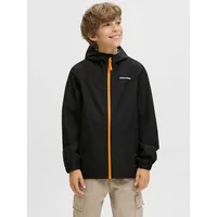 JACK & JONES Regenjacke JJEFLYNN RAIN JACKET SN JNR Schwarz 176