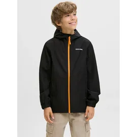 Jack & Jones Junior JJEFLYNN RAIN JACKET SN JNR schwarz 176