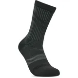 HOKA Trail Run Crew Socken Schwarz L