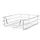 MONSTER SHOP Teleskopschublade 50 cm Grau